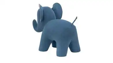 Пуф ELEPHANT blue фото - 3 - превью